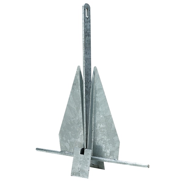 Seachoice Hot Dipped Galvanized Deluxe Anchor, Size 43S, 5